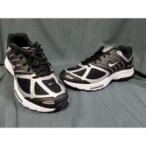 Nike Air Peg 2K5 Running Sneakers Black Silver Mens Size 8.5 NEW IN BOX!!